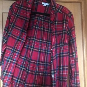 Croft and Barrow Holiday plaid